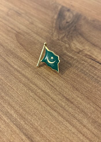 Yesil Ay Yildizli Pakistan Rozeti