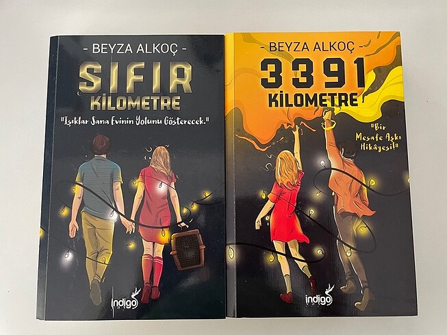 Beyza Alkoç Kitap serisi 3391km/0km