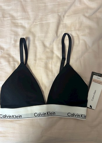Calvin Klein Siyah Sütyen - Görsel 2