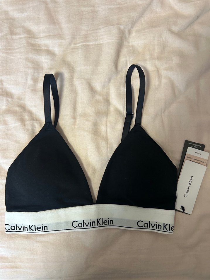 Calvin Klein Siyah Sütyen - Görsel 2
