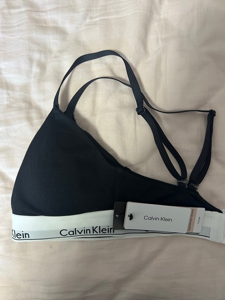 Calvin Klein Siyah Sütyen - Görsel 3