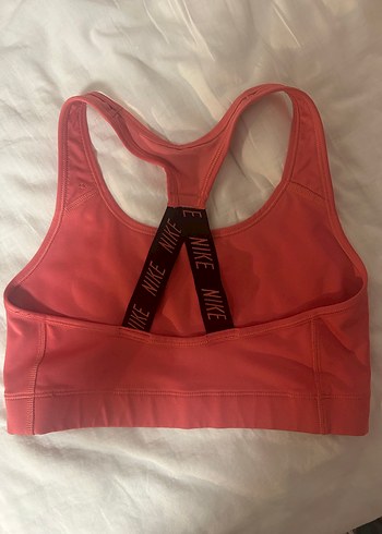 Nike Baskılı Pembe Spor Sütyeni - Görsel 2