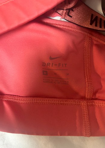 Nike Baskılı Pembe Spor Sütyeni - Görsel 3