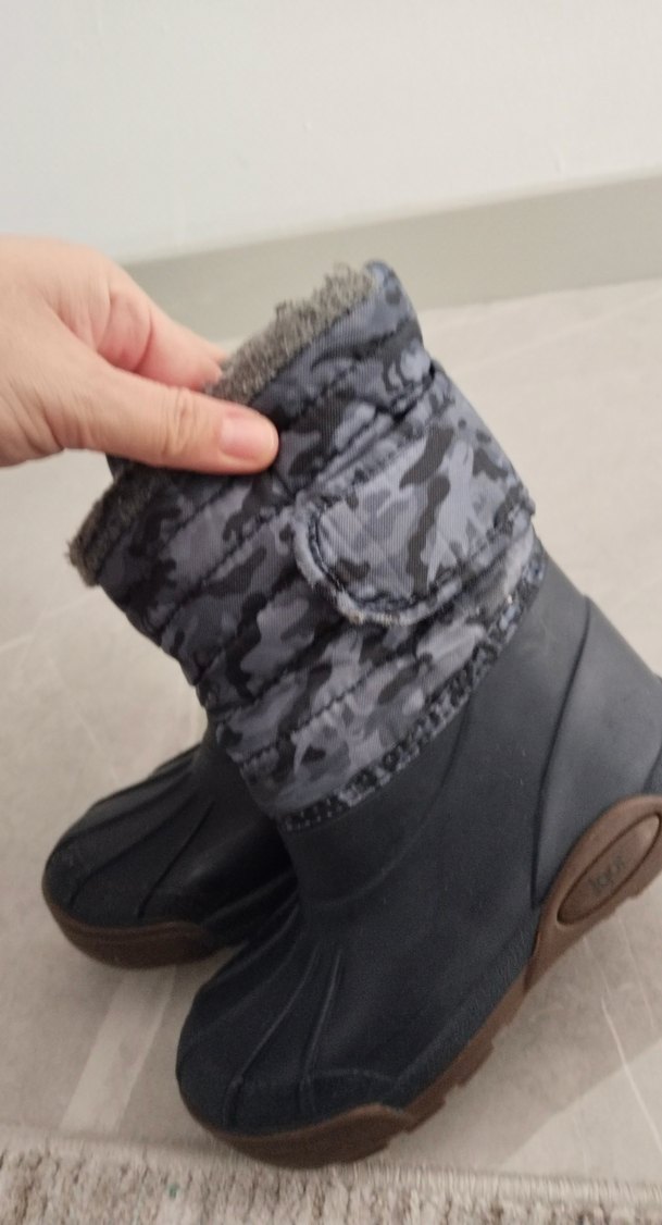 Gri Kamuflaj Desenli Erkek Botları - Görsel 2
