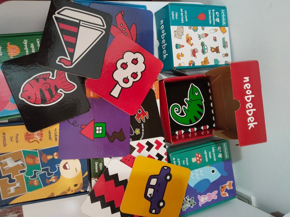 Neobebek zeka kartları seti - Görsel 3