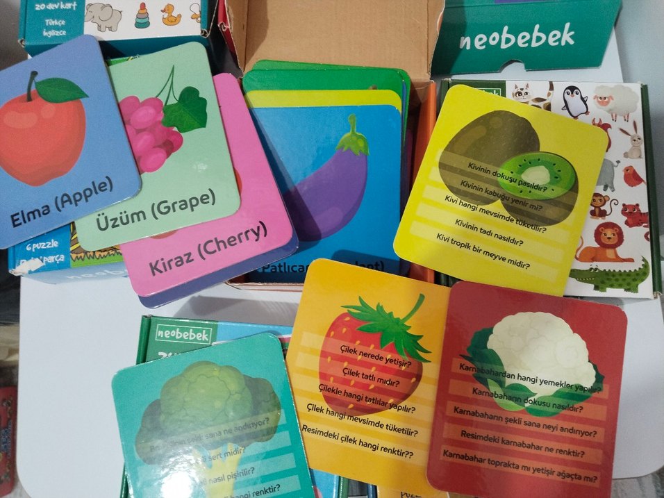 Neobebek zeka kartları seti - Görsel 5