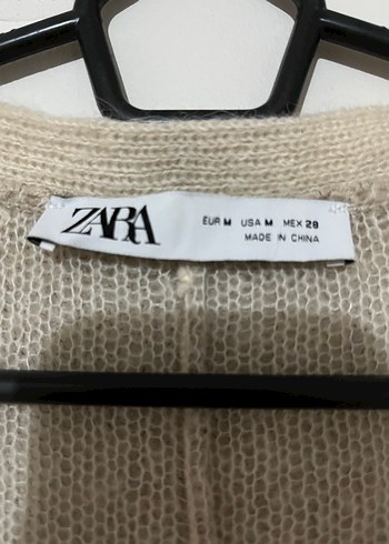 Bej Triko Kadın Hırka Uzun Kollu - Görsel 4