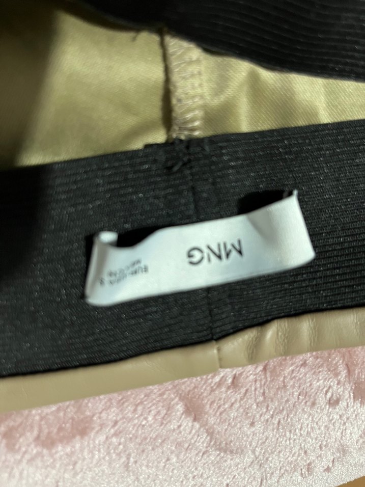 kahve Kadın Dar Kesim deri Pantolon - Görsel 2