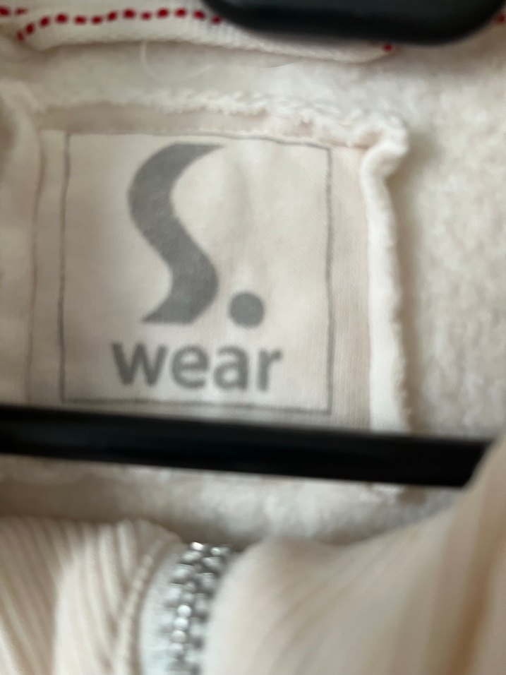 Kadın bej Fermuarlı Yüksek Yaka Sweatshirt - Görsel 3