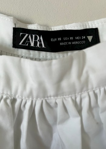 zara marka hiç giyilmedi etiketi yok mini tenis plaj günlük için - Görsel 2