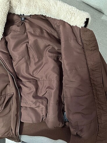 s Beden kahverengi Renk h&m bomber ceket/mont