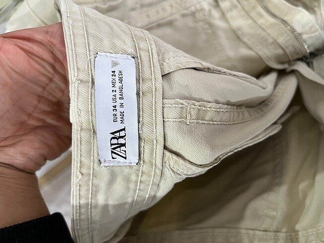 xs Beden zara pantolon