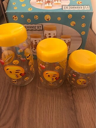 3 lü kavanoz seti