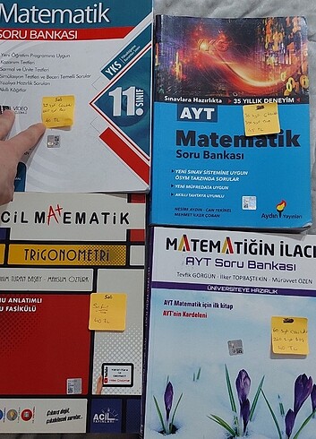 YKS TYT AYT 11. 9. SINIF KİTAPLARI