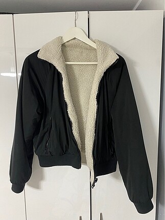 Pull and bear çift taraflı mont
