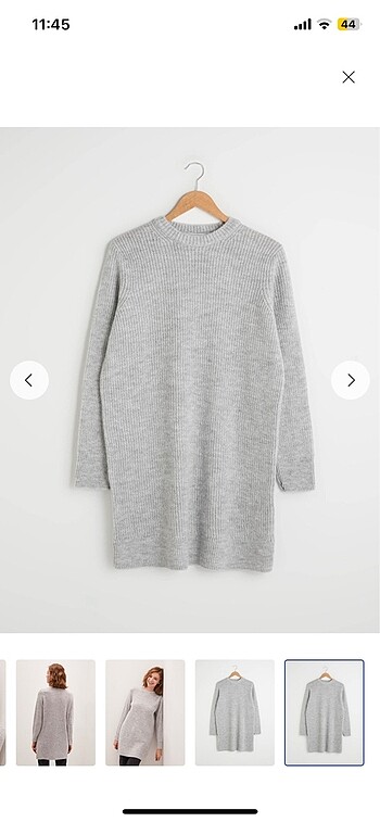 LC Waikiki Lc Waikiki triko gri tunik kazak