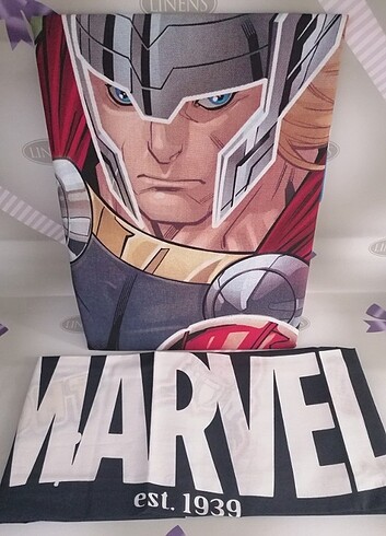 Beden Taç Lisanslı Marvel Nevresim Seti.