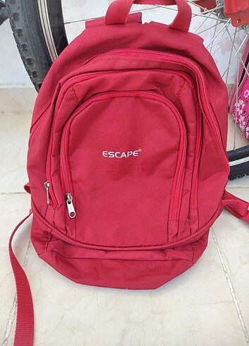  Beden kırmızı okul çantası