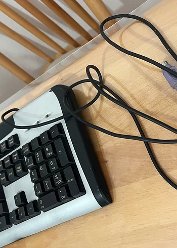 Kablolu Siyah-Gri Standart Klavye - Görsel 2