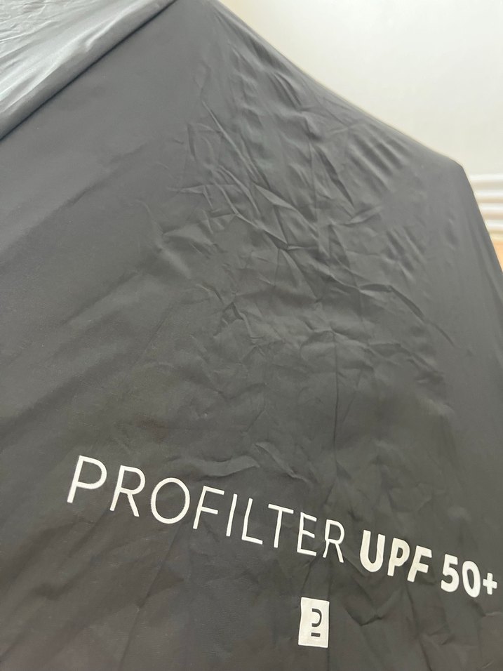 Siyah Decathlon Şemsiye Small 110 cm - Görsel 3