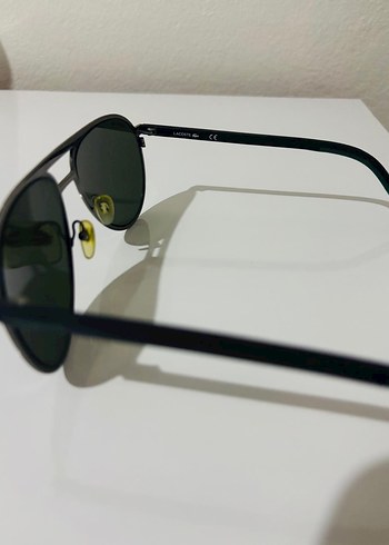 Lacoste Siyah Yeşil Orjinal Erkek Güneş Gözlüğü - Görsel 7