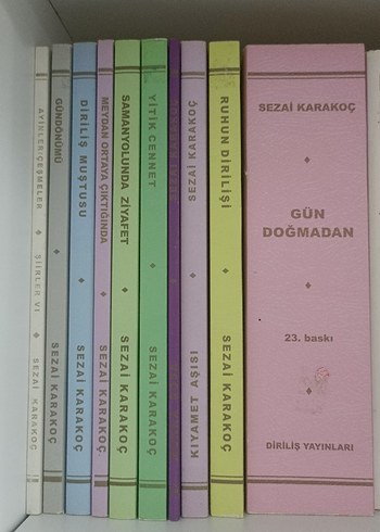 Sezai Karakoç Şiir Kitapları Seti