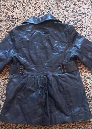 Vintage Deri Ceket - Görsel 3