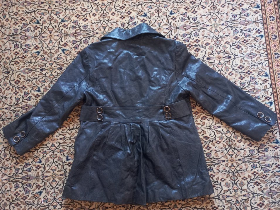 Vintage Deri Ceket - Görsel 2