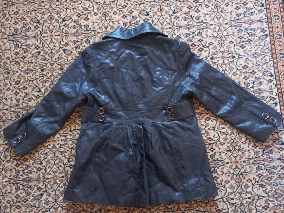 Vintage Deri Ceket - Görsel 3