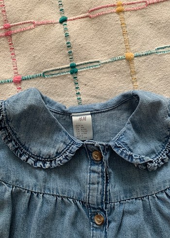 Kız Çocuk jean elbise - Görsel 2