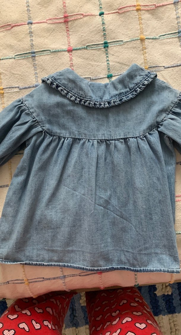 Kız Çocuk jean elbise - Görsel 3