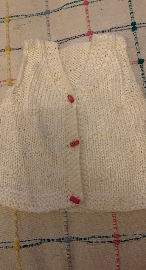 Kız Çocuk  çift taraflı yelek - Görsel 3