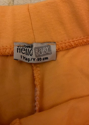 2 adet turuncu eşofman altı - Görsel 2