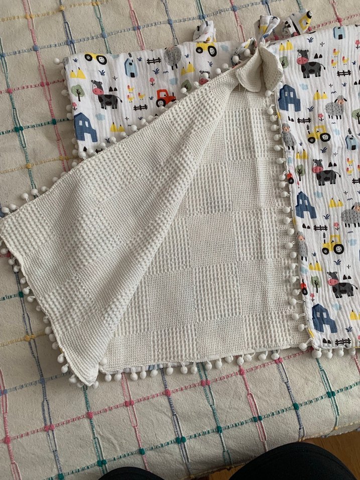 Çift Taraflı ana kucagı örttüsü - Görsel 2