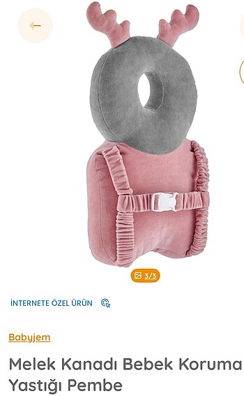 BabyJem Bebek koruma başlığı