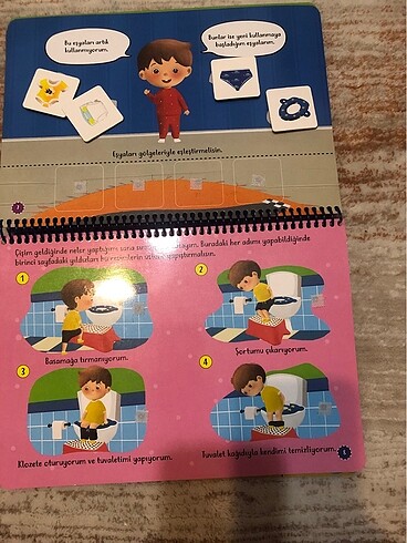 Yükselen zeka tuvalet eğitim kitabı - Görsel 5
