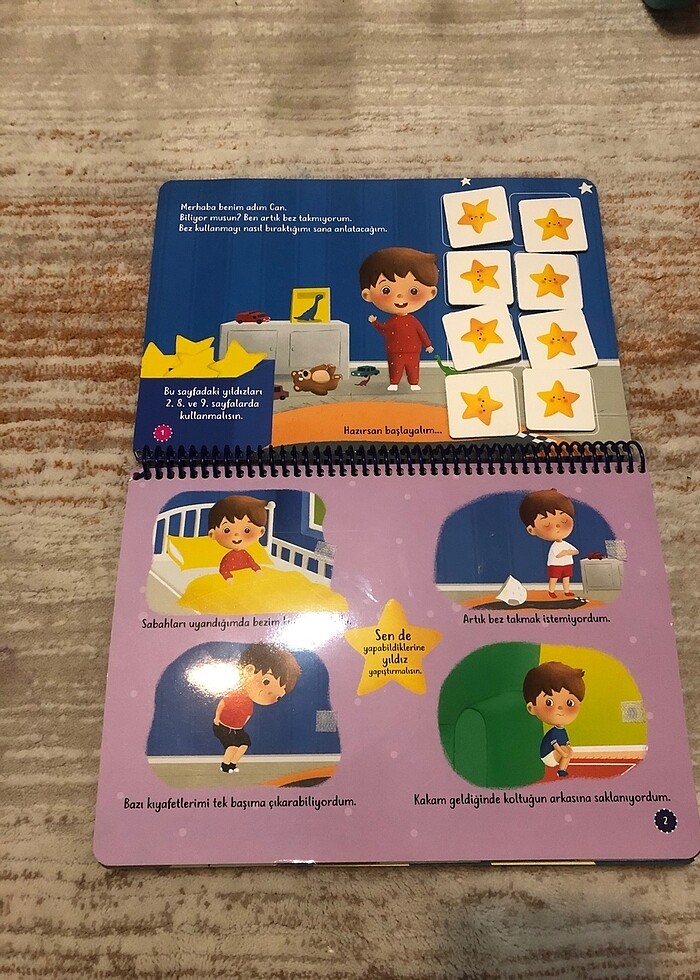 Yükselen zeka tuvalet eğitim kitabı - Görsel 2