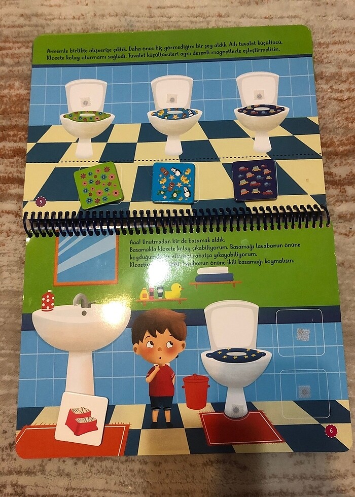 Yükselen zeka tuvalet eğitim kitabı - Görsel 4