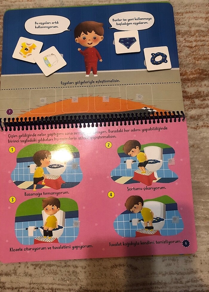 Yükselen zeka tuvalet eğitim kitabı - Görsel 5