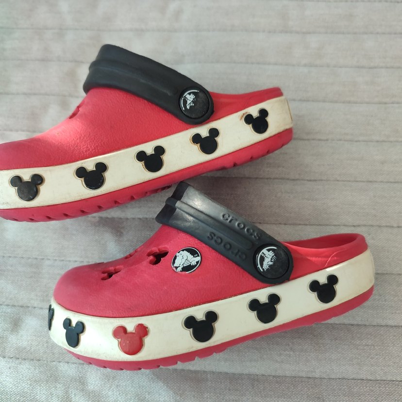 Crocs Mickey Kız Bebek Terlik - Görsel 5