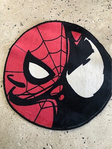 60x60 spiderman venom halı