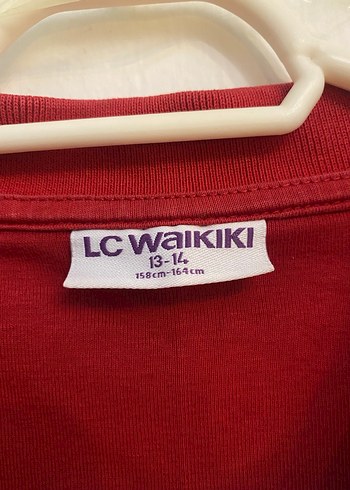 Kız Çocuk Koyu Kırmızı Polo Tişört - Görsel 2