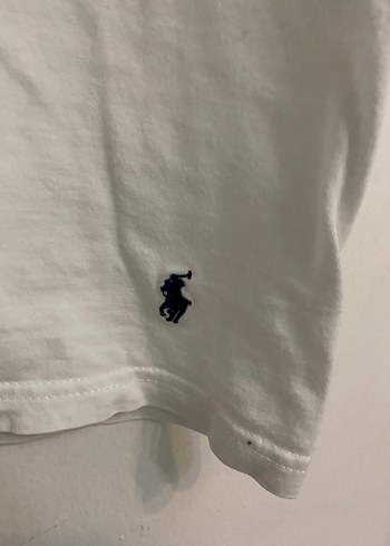 Erkek Beyaz Polo Yaka Kısa Kollu Tişört - Görsel 3