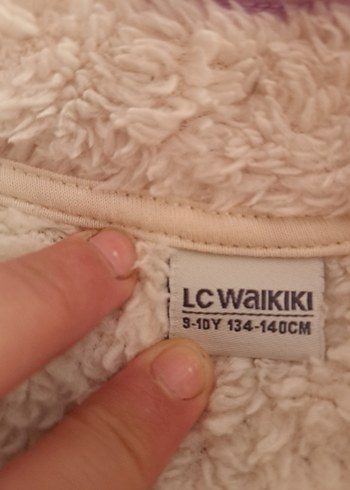 Kız Çocuk Bej Peluş Sweatshirt - Görsel 4