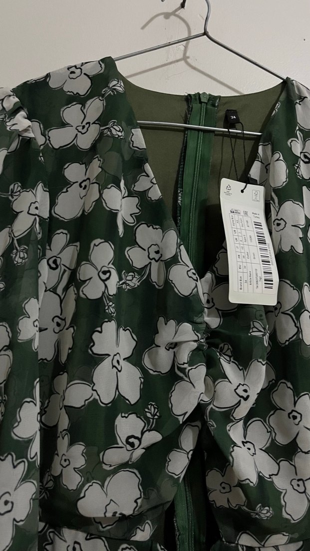 Trendyolmilla Çiçekli Tulum - Görsel 4