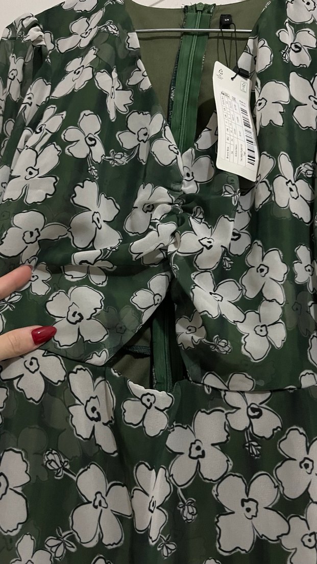 Trendyolmilla Çiçekli Tulum - Görsel 3