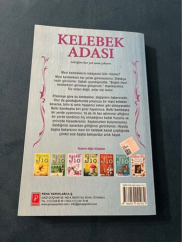 Sarah jio kelebek adası