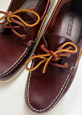 Kahverengi Klasik Erkek Ayakkabı Bağcıkları - Görsel 2