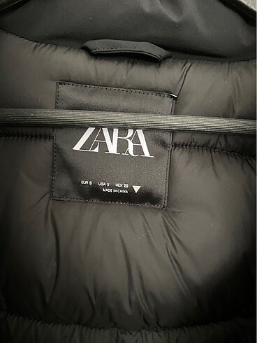Zara Zara siyah mont