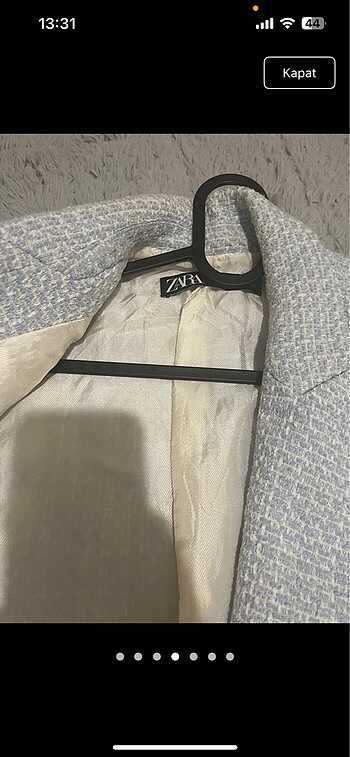 m Beden Zara tüvit blazer